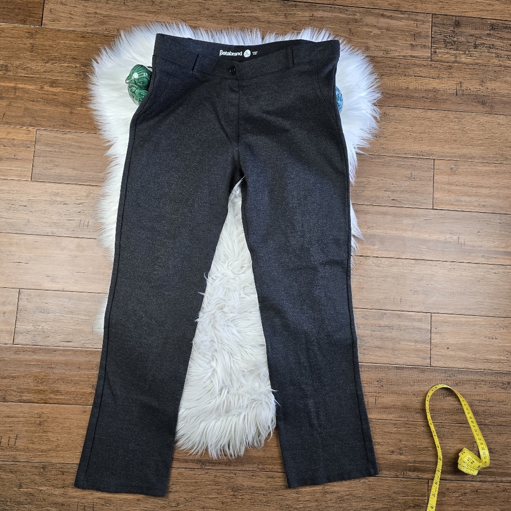 Betabrand Charcoal Gray Pants XLP